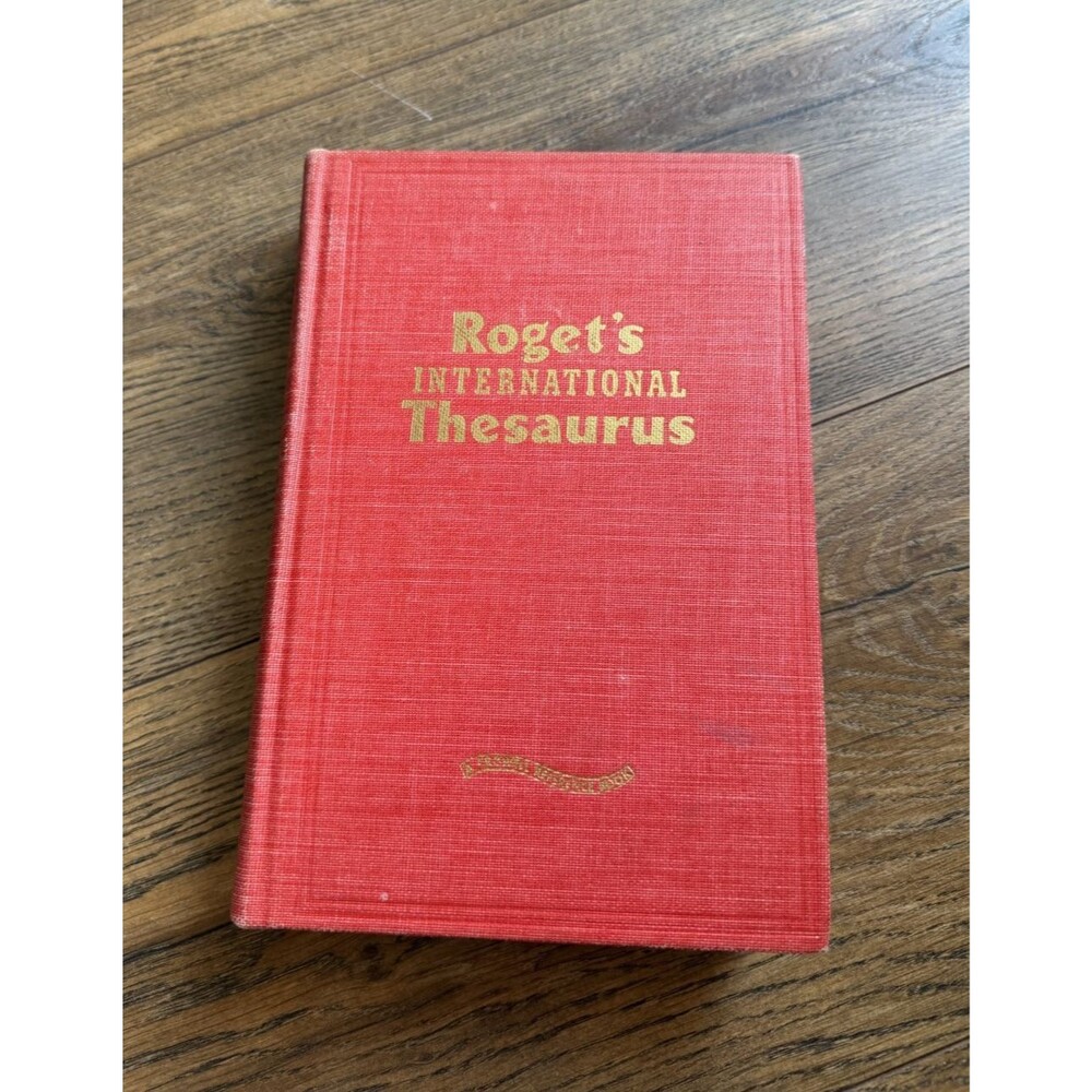 Roget's International Thesaurus 1946 by Peter Mark Roget Hardcover 1st printing